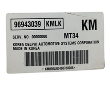 2008 Suzuki Forenza Reno 96943039 Engine Control Module Computer ECM ECU EBX