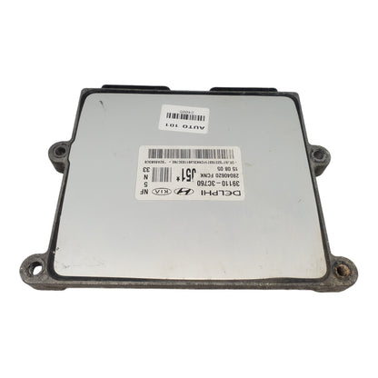 06-08 Hyundai Sonata Engine Computer ECU ECM 39110-3C760