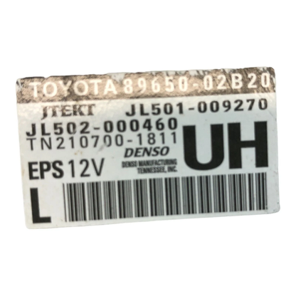 16-17 COROLLA STEERING POWER STEERING Control Module Unit JL501-009270