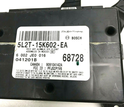✅ 05 FORD EXPLORER Anti Theft Keyless Entry Module 5L2T-15K602-EA OEM 