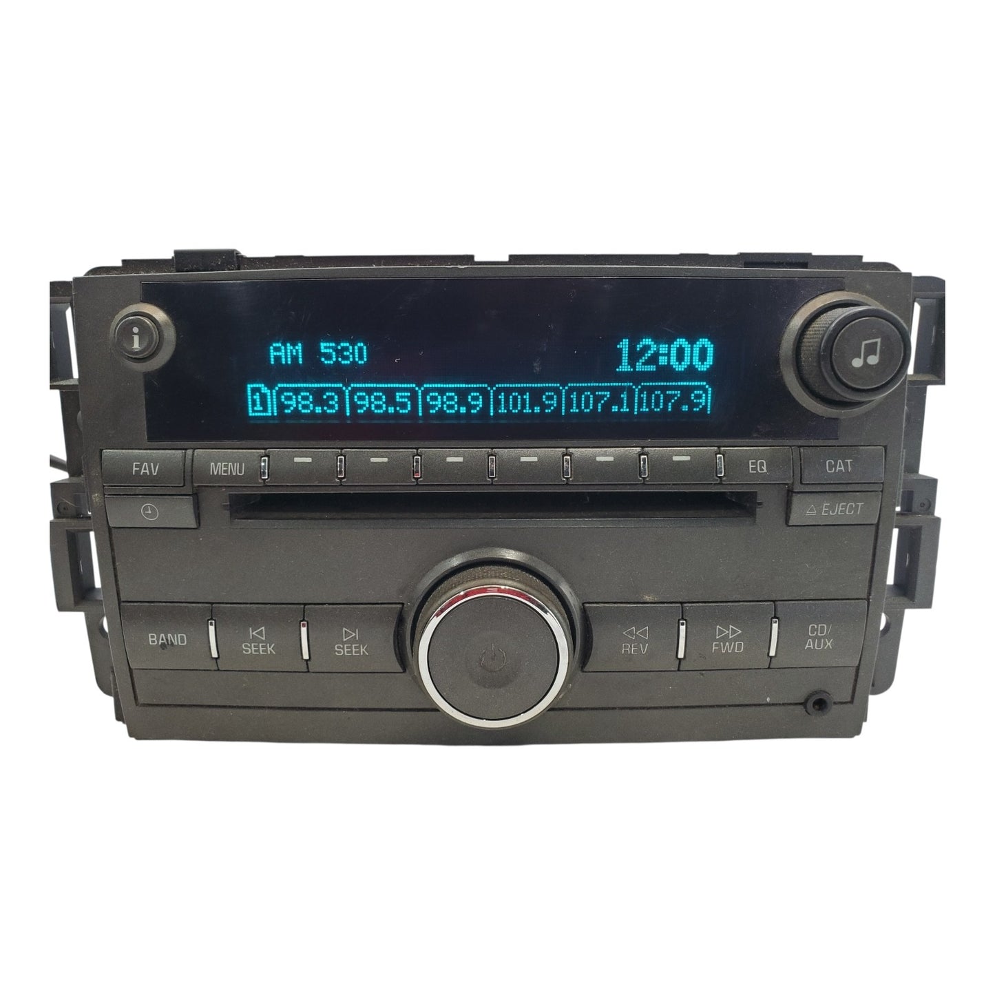 2006-2009 BUICK LUCERNE RADIO CD PLAYER 15797875  "GM721B"