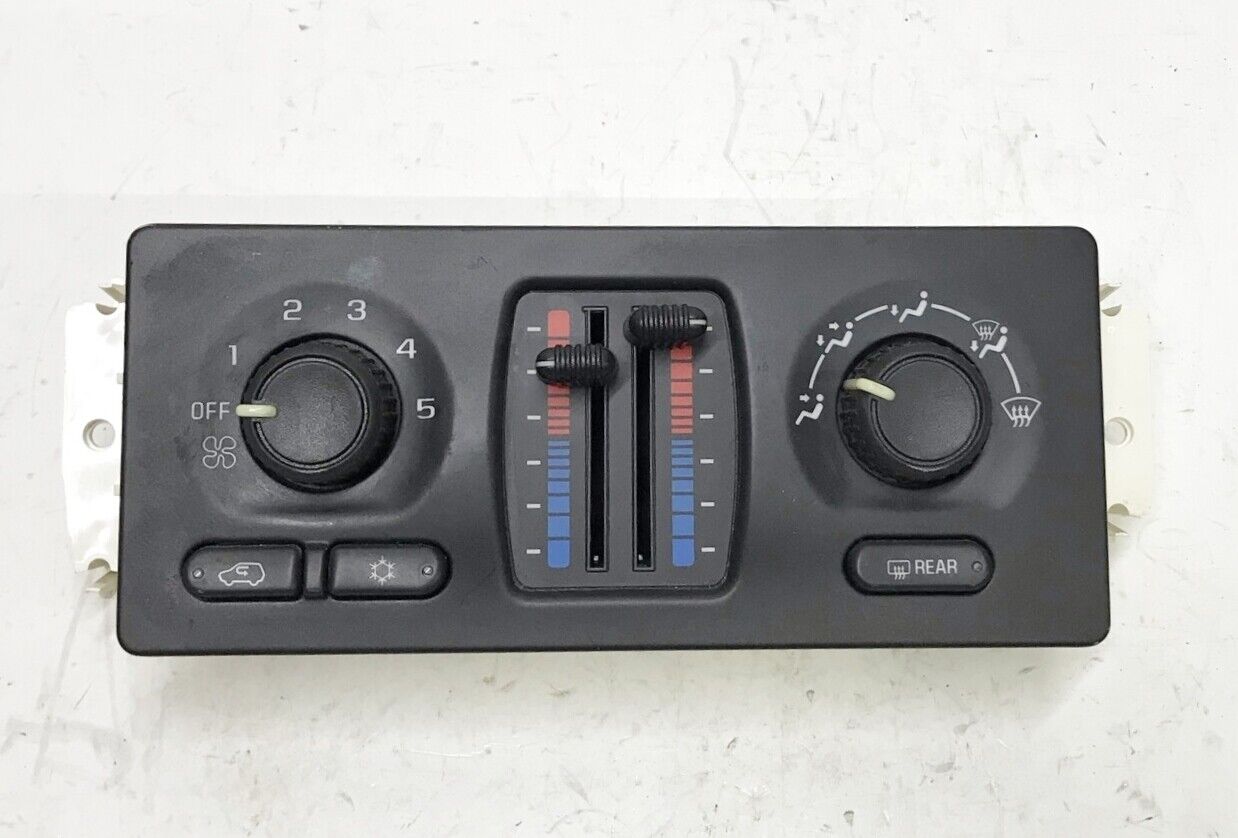 ✅ 03-09 Trailblazer 15132072 Dual Zone Heat AC HVAC Control Unit OEM GMC CHEVY