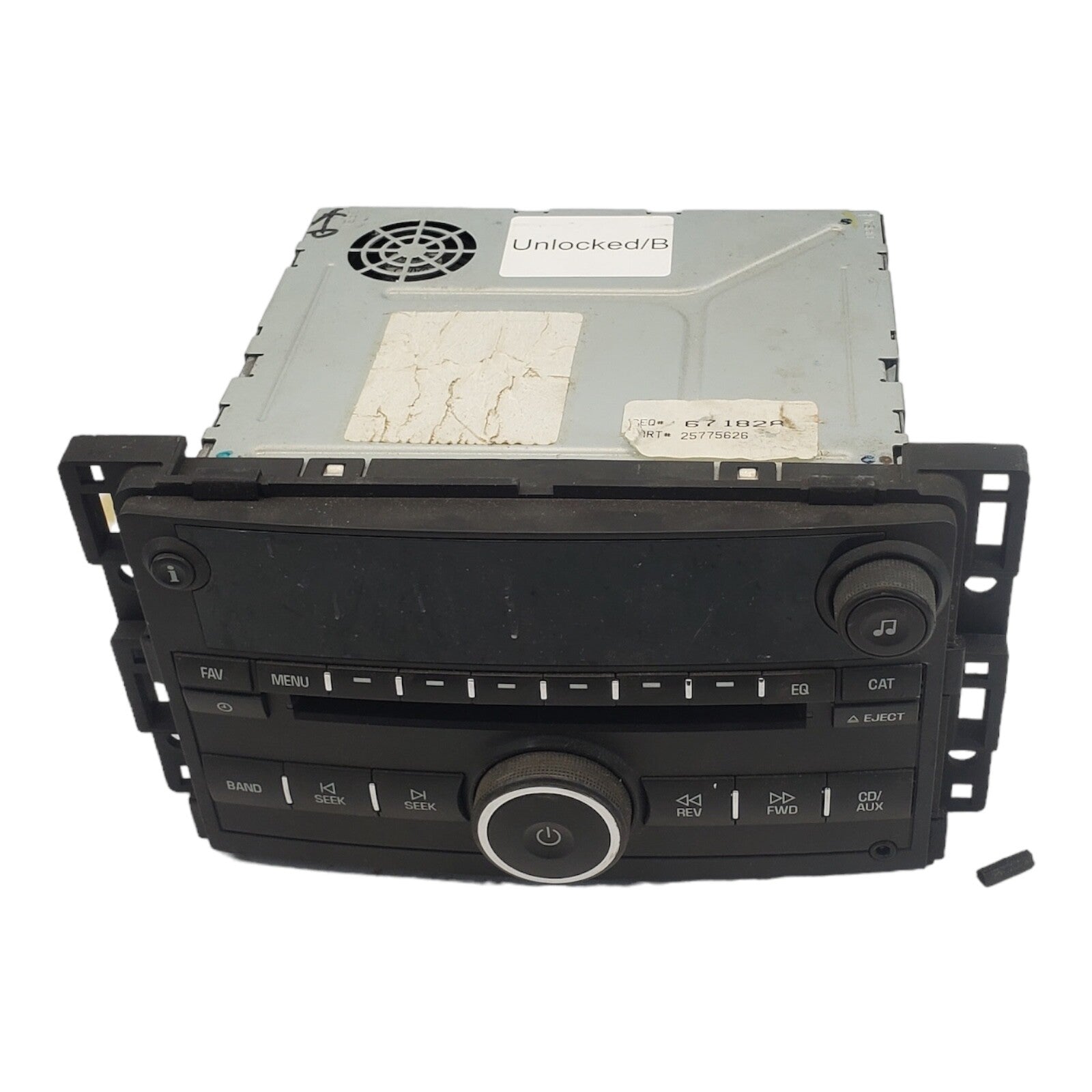 ✅07-08 Chevrolet Cobalt Digital AM/FM Stereo Radio & CD Player 25775626 UNLOCKED