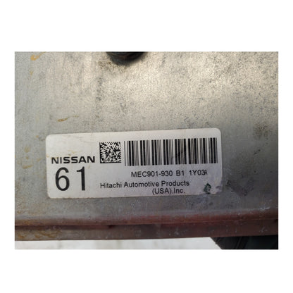 12 NISSAN VERSA ENGINE ECM CONTROL COMPUTER MODULE 1.8L AT MEC901-930 B1