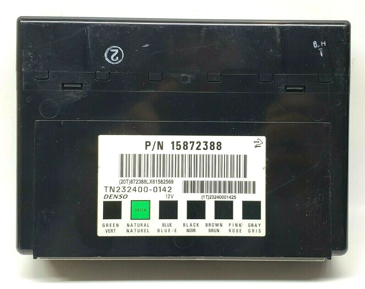 ✅ VIN PROGRAMMED Body Control Module 15872388 Fits GM 2006-2013 OEM