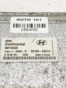 ✅ 10 HYUNDAI ELANTRA 2.0L Engine Control Module ECM Computer 39150-23014 OEM