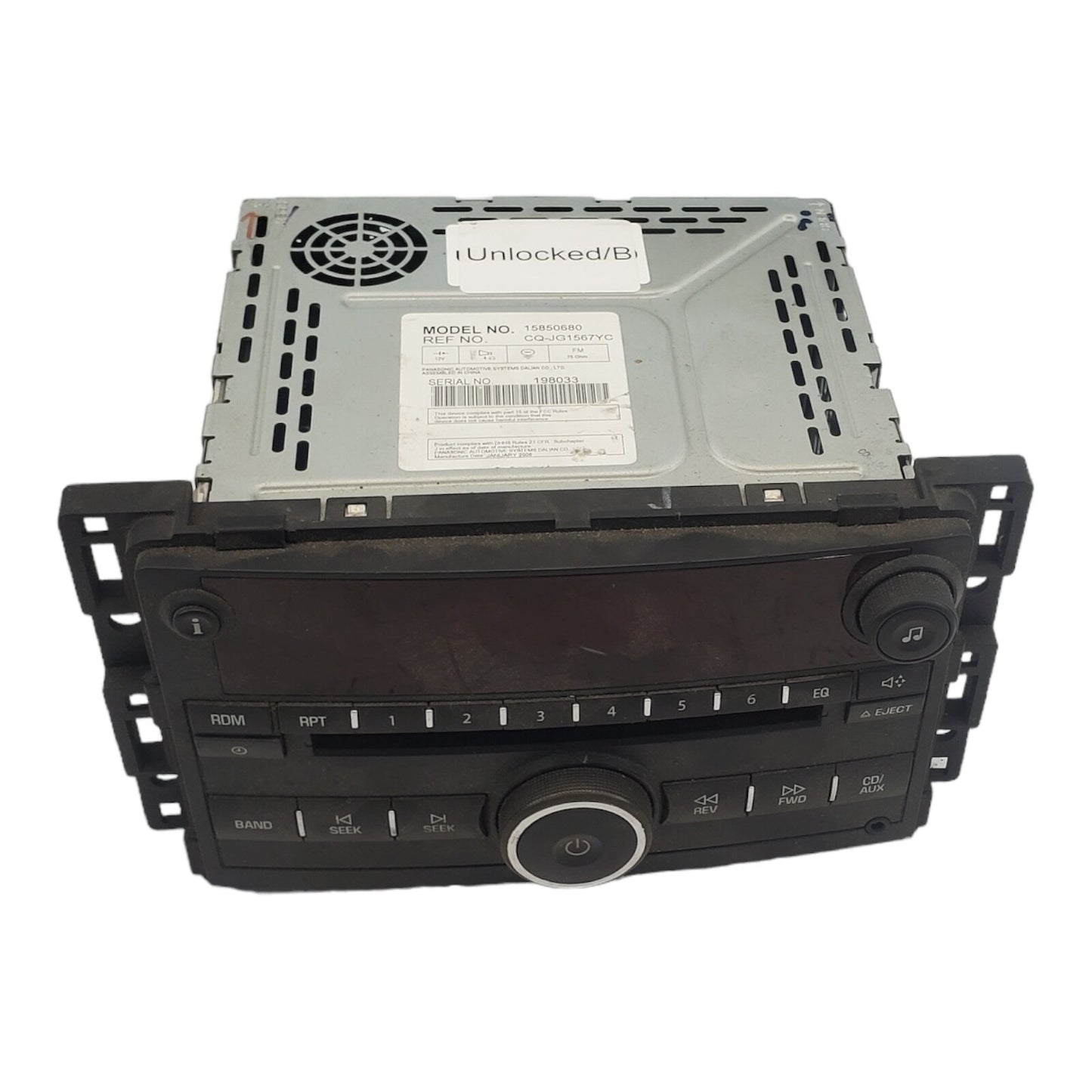 ✅06-07 Saturn Ion Vue OEM Radio AM FM CD Player w Aux Input 15850680 UNLOCKED