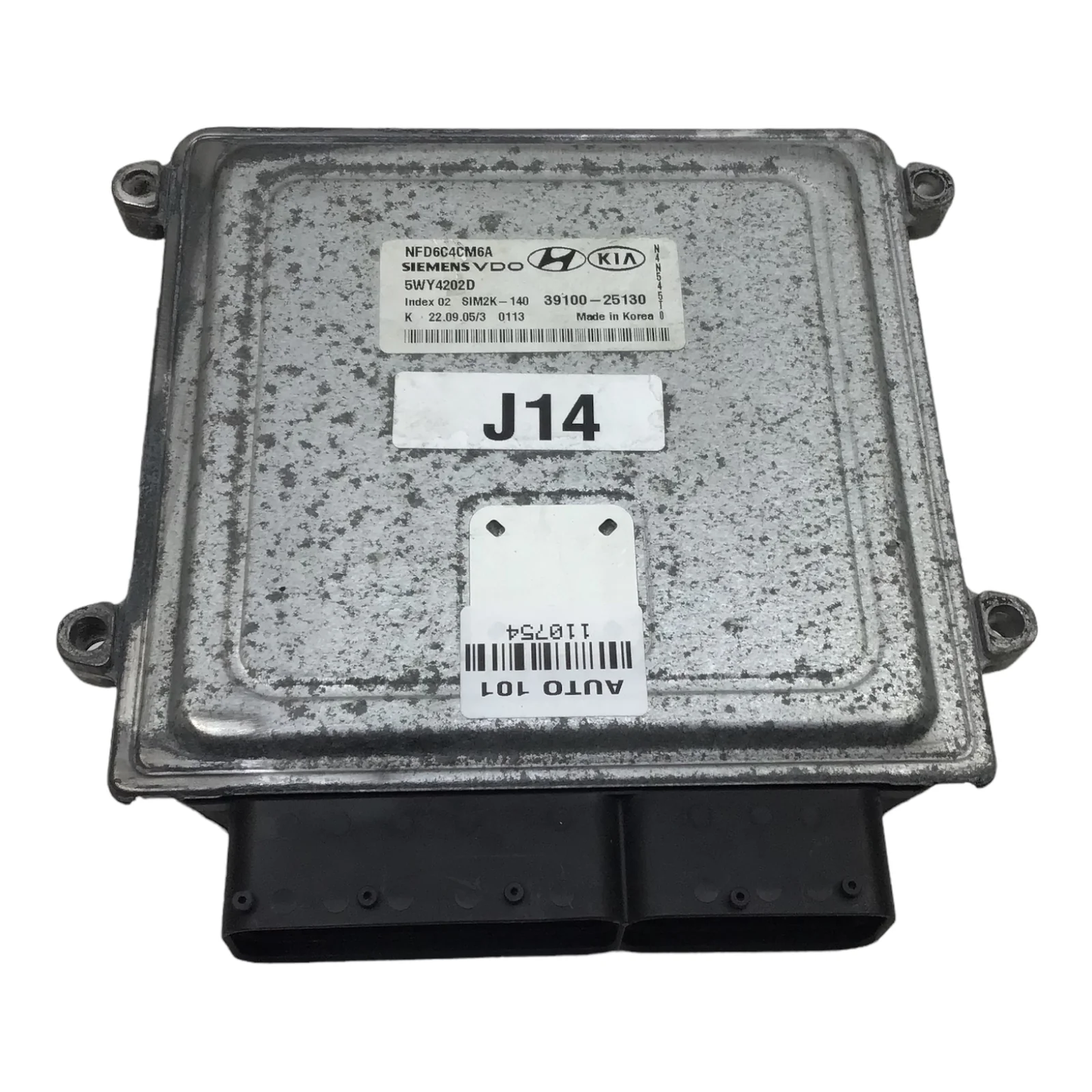 06-08 Hyundai Sonata 2.4L Engine Control Module ECM Computer 39100-25130