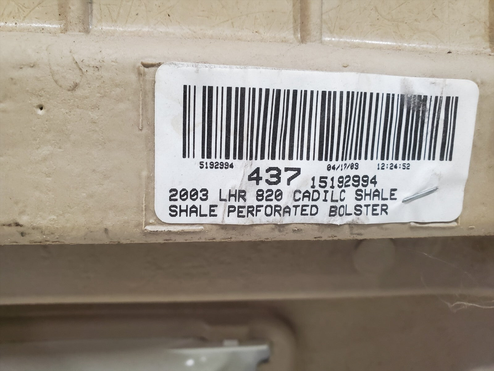 03-07 Cadillac Escalade Chevrolet GMC Rear left Power Door Panel 15192994