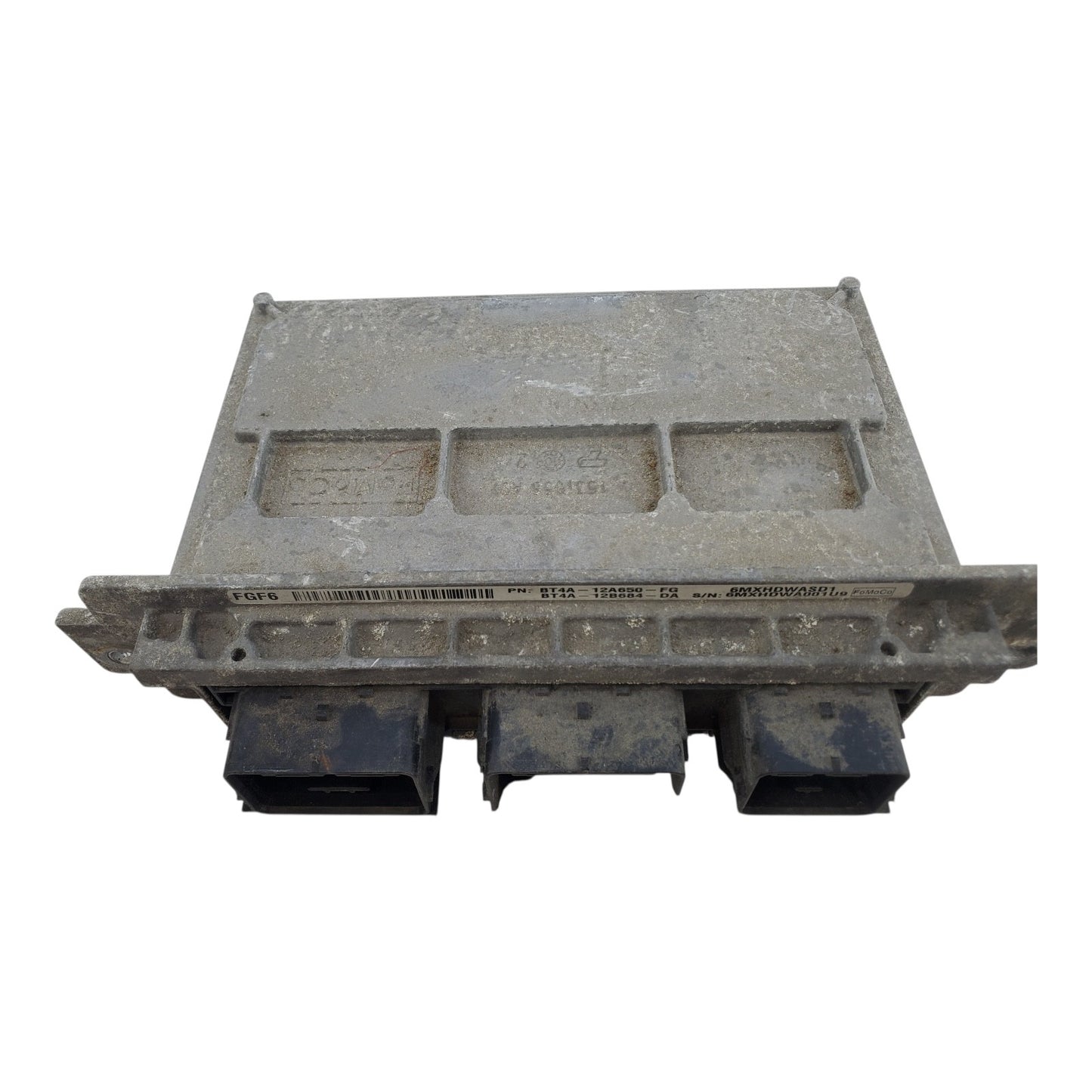 2011-2013 Ford Edge 3.5L BT4A-12A650-FG Engine Control Module Ecm FGF6 Damage
