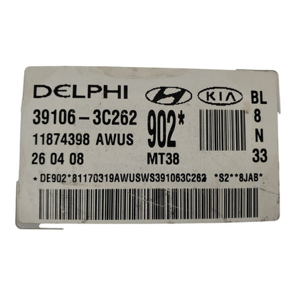 08-09 Kia Sorento 3.3 AT Engine Control Module Computer ECU ECM 39106-3C262