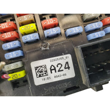 2014 GMC SIERRA 3500 CABIN FUSE BLOCK 22925355 OEM #1295