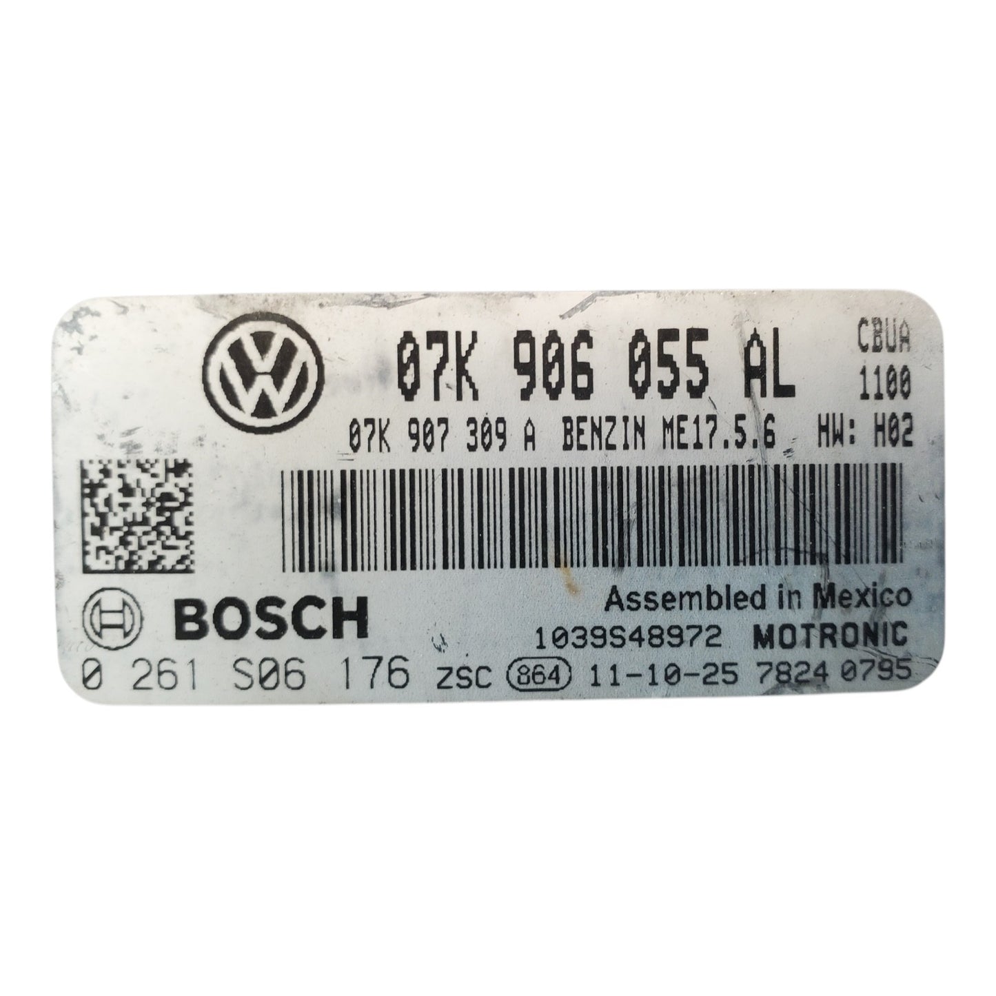 Engine ECM Control Module 2.5L Fits 2012 12 VW PASSAT 07K 906 055 AL 07K906055AL