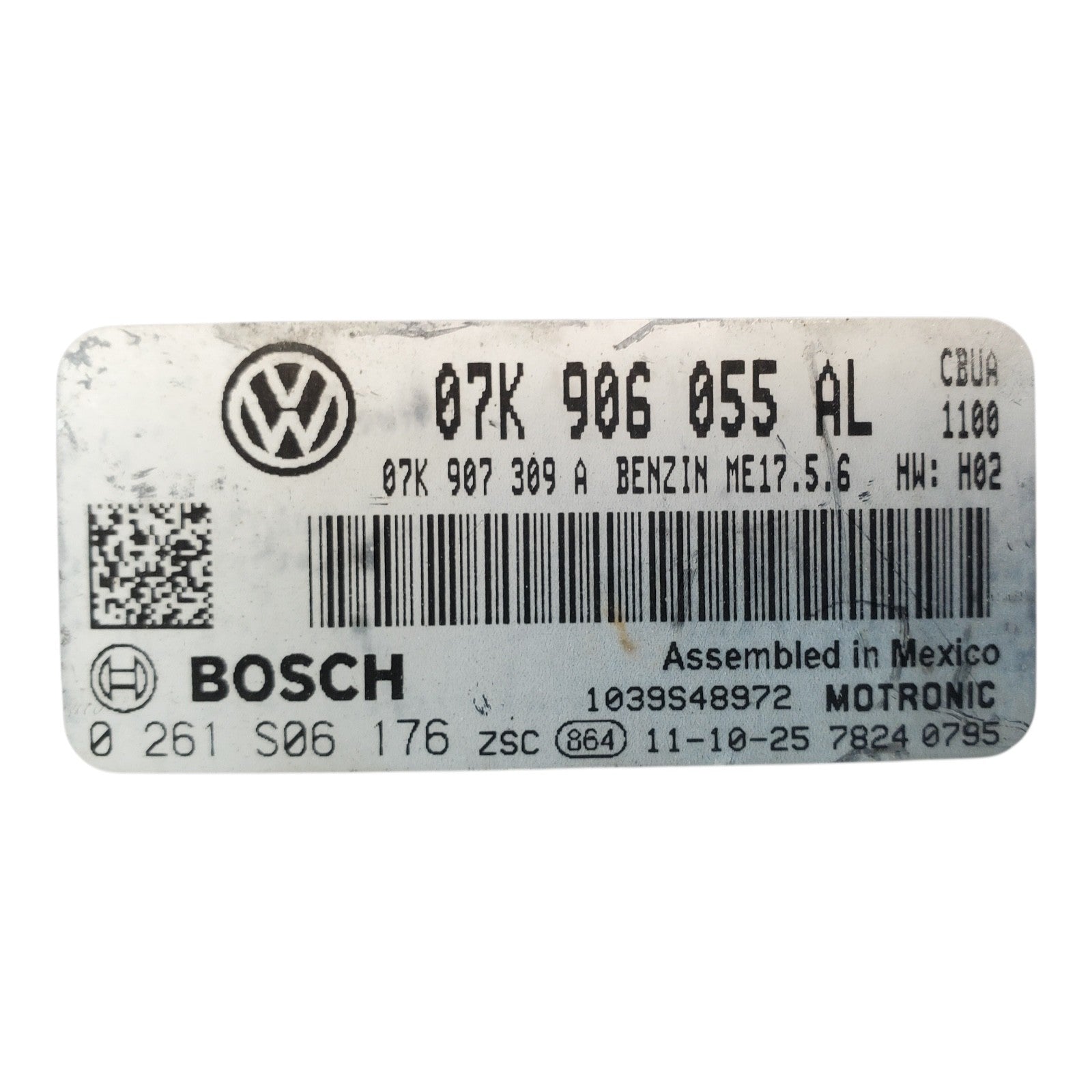 Engine ECM Control Module 2.5L Fits 2012 12 VW PASSAT 07K 906 055 AL 07K906055AL