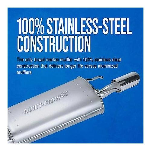 Exhaust Muffler-Quiet-Flow SS Walker 22799