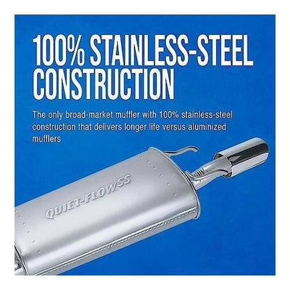 Exhaust Muffler-Quiet-Flow SS Walker 22799
