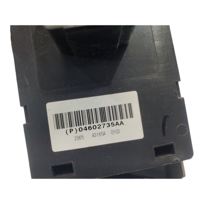 2006 - 2010 Dodge Durango Drivers Master Window Switch Unit 04602735AA OEM