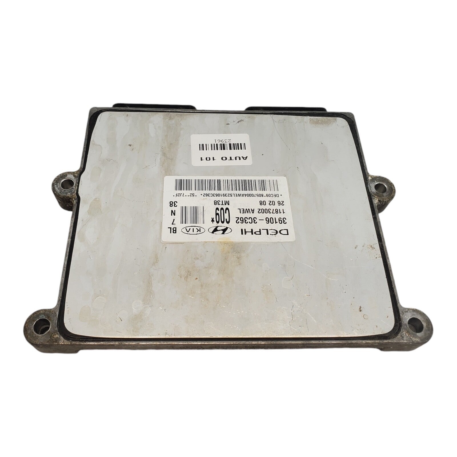 08 Kia Sorento Computer Brain Engine Control ECU ECM EBX Module 39106-3C362