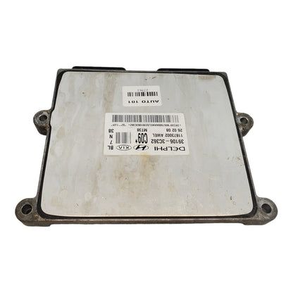 08 Kia Sorento Computer Brain Engine Control ECU ECM EBX Module 39106-3C362