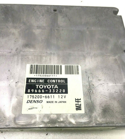 ✅ Engine ECM Control Module  Fits 00 01 LEXUS ES300 89666-33220 8966633220 OEM
