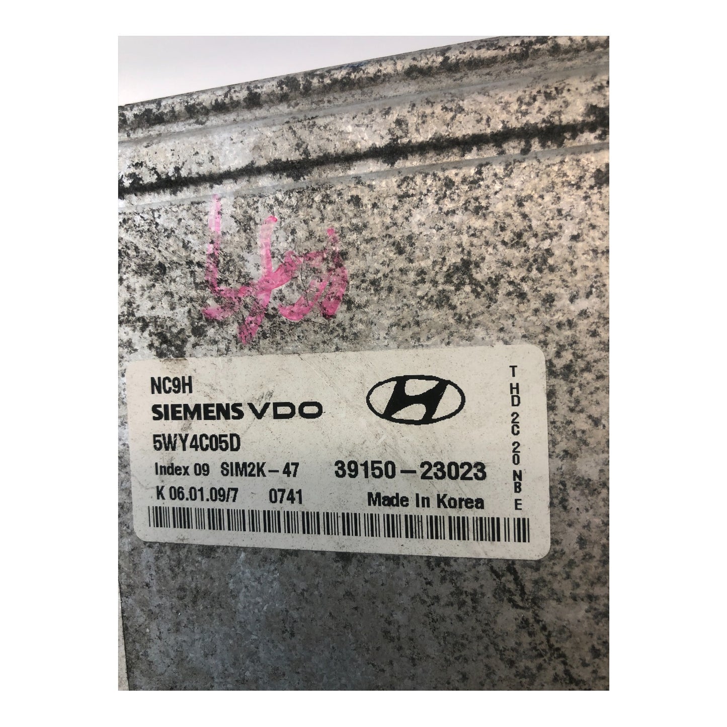 ✅07-10 Hyundai Elantra Engine Computer United Computer Unit  | 39150-23023