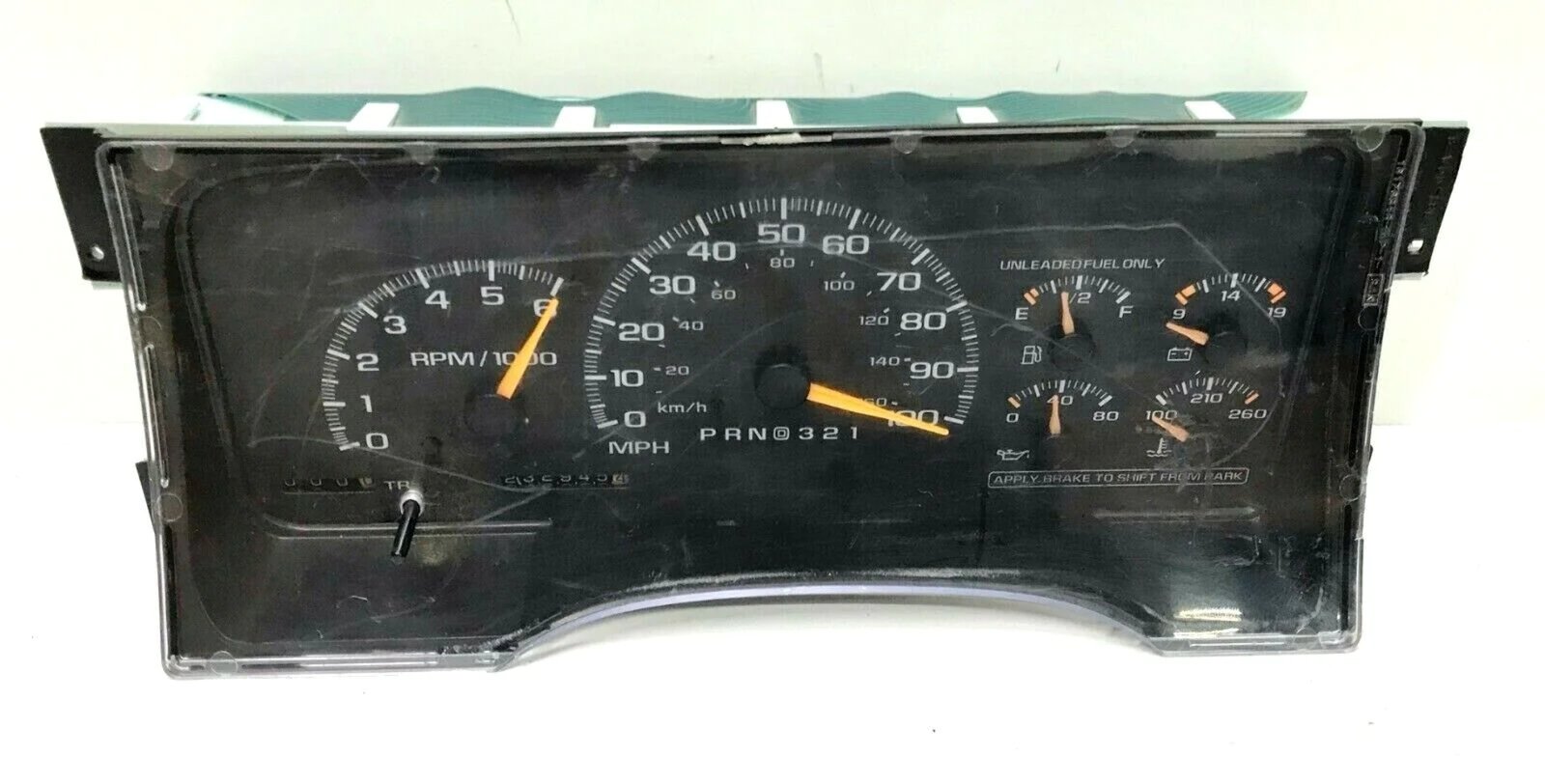 Speedometer Instrument Cluster 95-99 GM Chevy Pickup/Tahoe/Yukon 232K