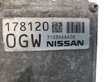 2016-2020 NISSAN ROGUE JUKE 2.5L CVT TRANSMISSION CONTROL MODULE BEA23-100N A1