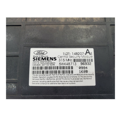 ✅ 02 FORD EXPLORER REMOTE KEYLESS ENTRY MODULE 1L2T-14B207-AE
