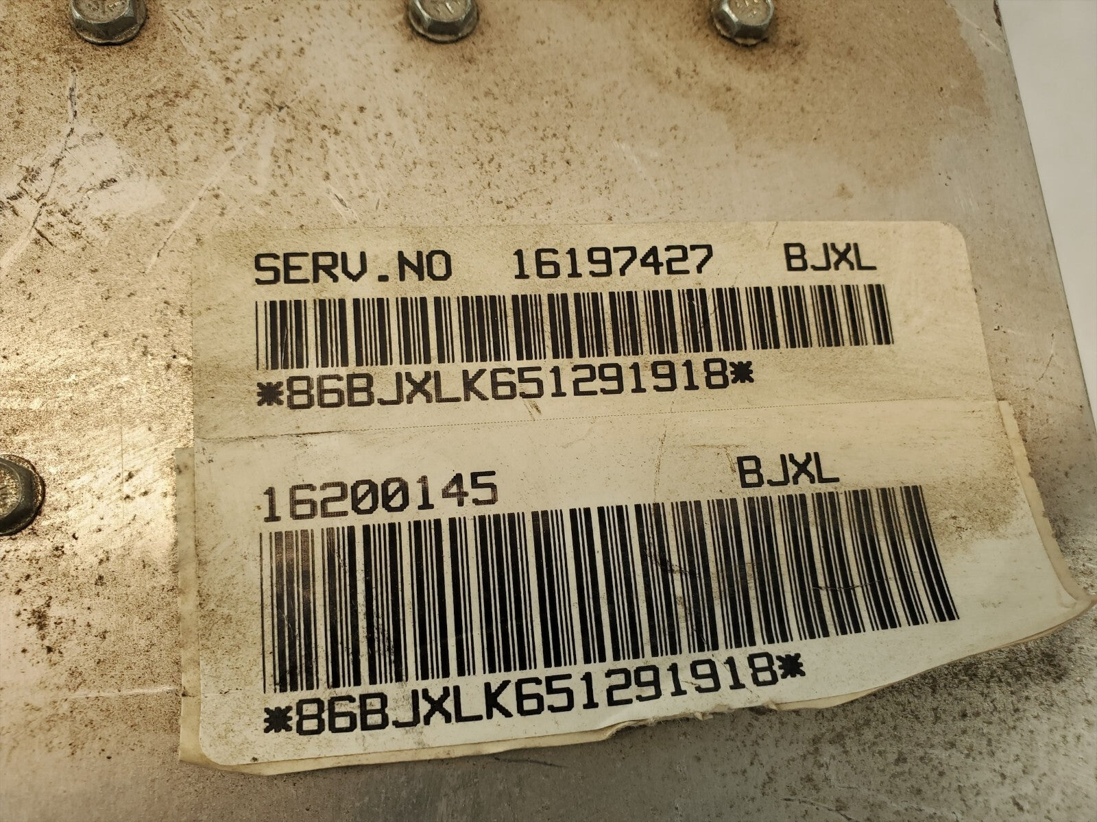94 Chevrolet GMC C1500 1500 C2500 C3500  Engine Control Unit 16197427 ECM