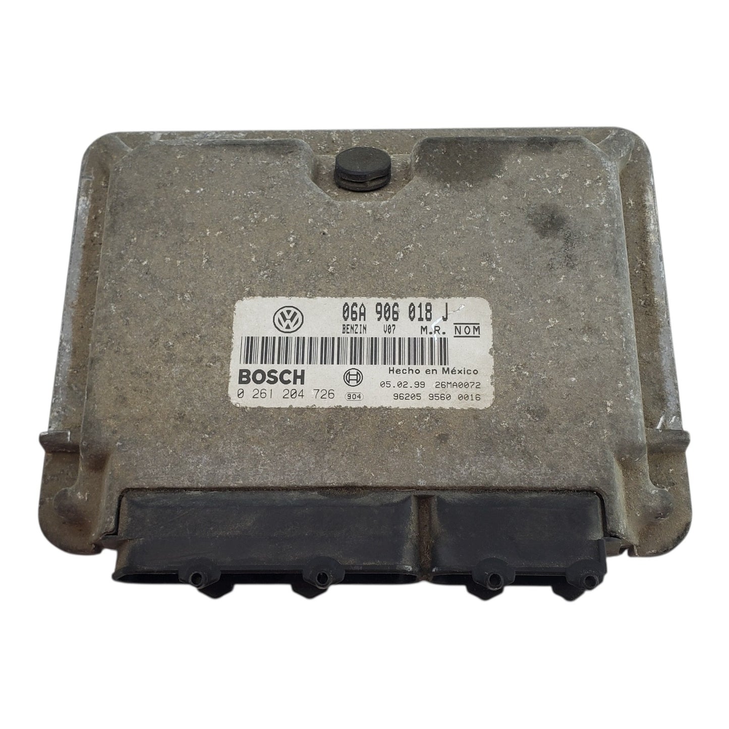 1999 VW VOLKSWAGEN JETTA ENGINE COMPUTER CONTROL MODULE ECU ECM BOSCH 06A906018J