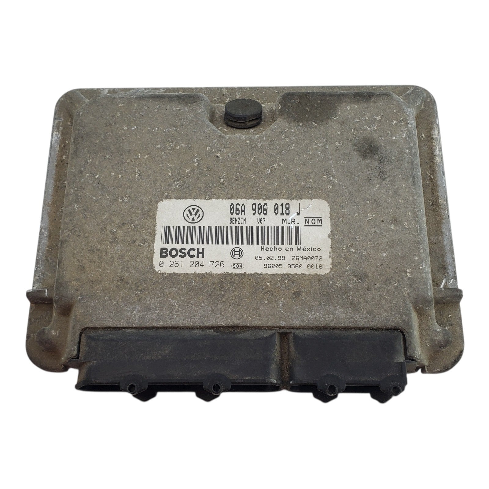 1999 VW VOLKSWAGEN JETTA ENGINE COMPUTER CONTROL MODULE ECU ECM BOSCH 06A906018J