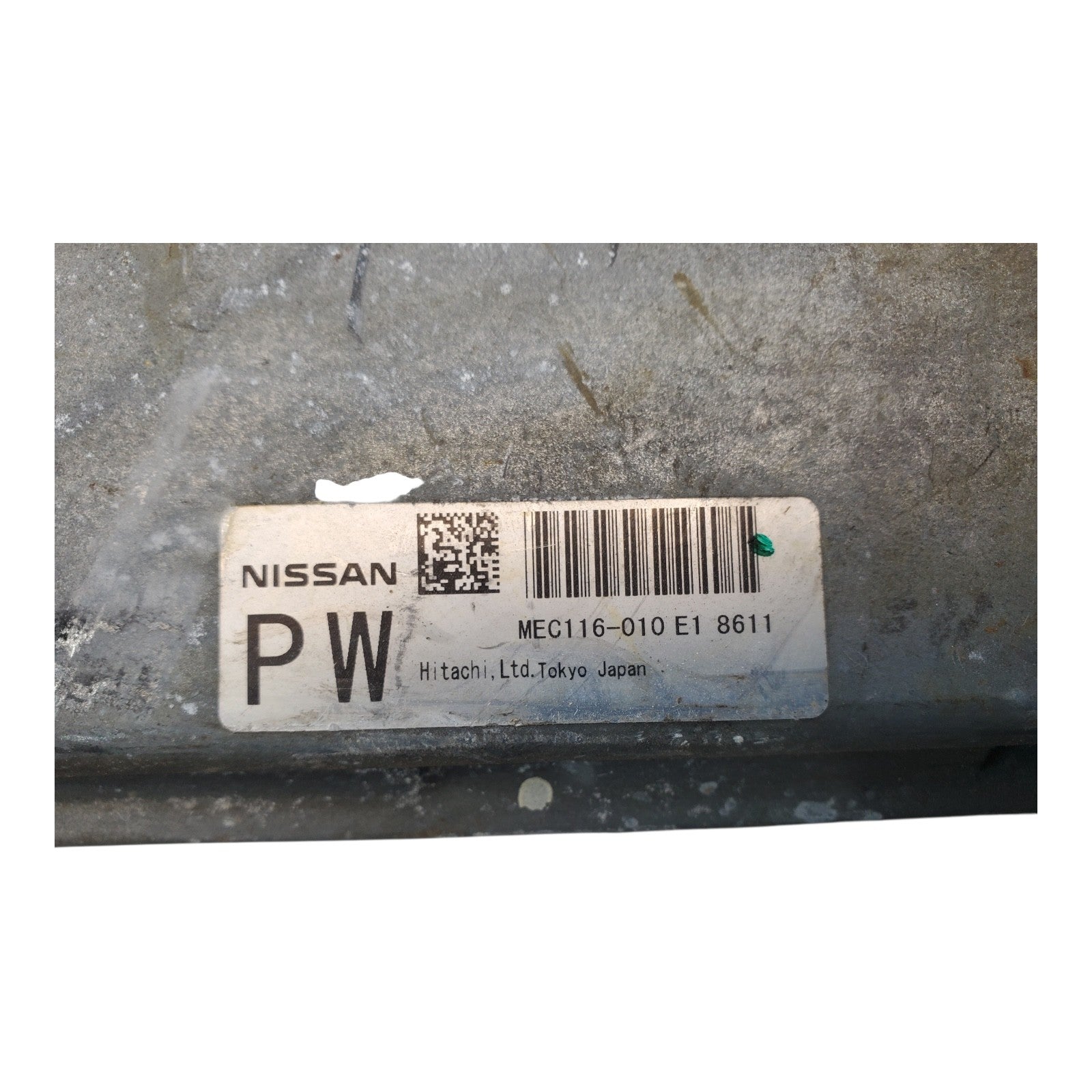 09 MURANO ENGINE ECM CONTROL MODULE MEC116-010 E1 MEC116010E1