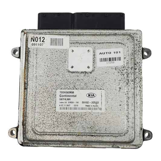 ✅ 2010 10 KIA FORTE Engine ECM Control Module 2.0L 39102-2G122 391022G122