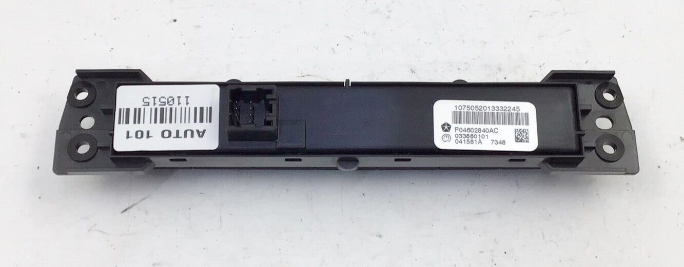 ✅ JEEP GRAND CHEROKEE HEATED SEAT PANEL WK OVERLAND FACELIFT P04602840AC D1E2