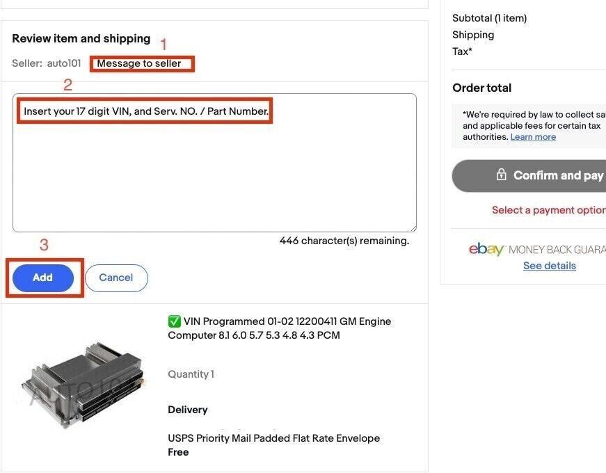 VIN Programmed 1996 Ram Pickup 5.9L AT Engine Computer 04850387 Plug&Play