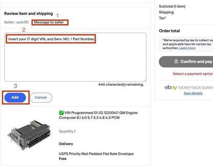 VIN Programmed 1996 Ram Pickup 5.9L AT Engine Computer 04850387 Plug&Play