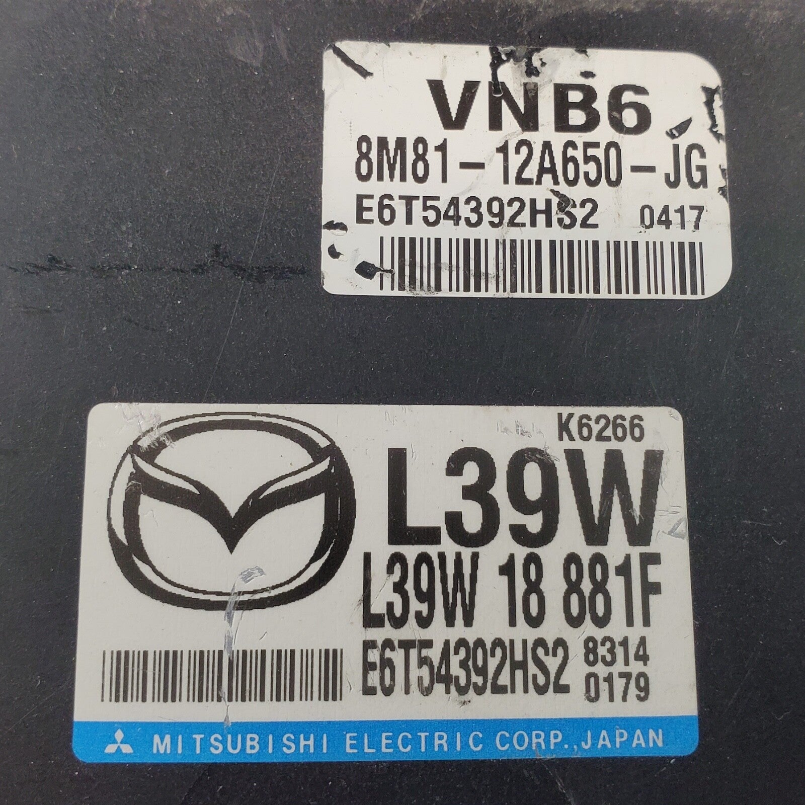 ✅2007-2008 Mazda 6 2.3 AT Engine Computer ECM ECU L39W 18 881F / 8M81-12A650-JG