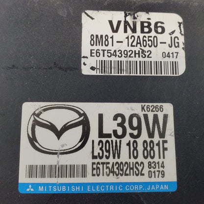✅2007-2008 Mazda 6 2.3 AT Engine Computer ECM ECU L39W 18 881F / 8M81-12A650-JG