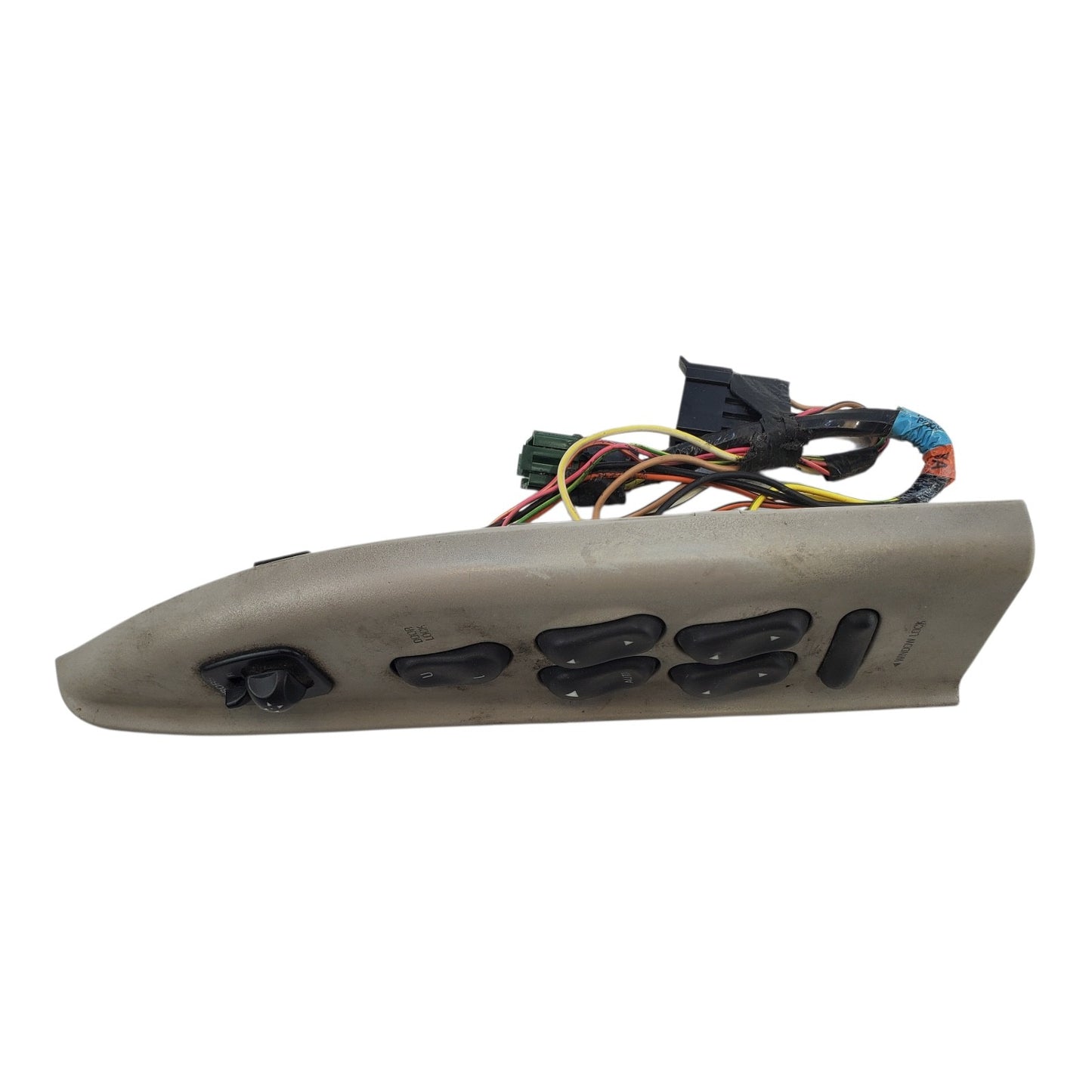 99-02 Grand Marquis Crown Victoria LH Master Window Switch Beige XW7T-14B133-AAW