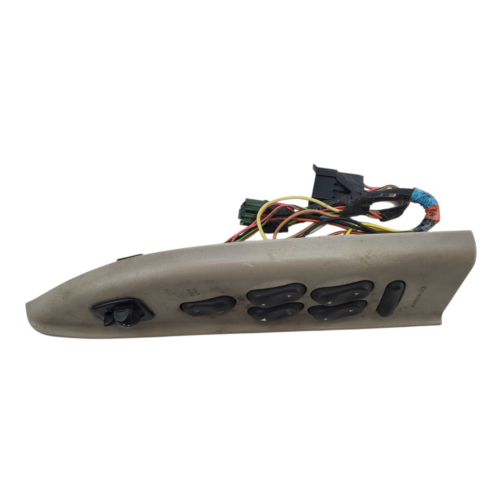 99-02 Grand Marquis Crown Victoria LH Master Window Switch Beige XW7T-14B133-AAW