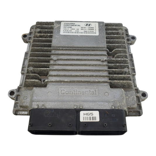 2013 Fits Hyundai Sonata Engine Computer Ecm Ecu 39101-2G663 OEM