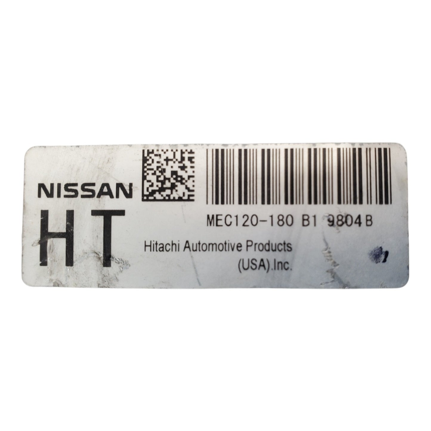 2009 Nissan Altima 2.5L ECU MEC120-180 B1