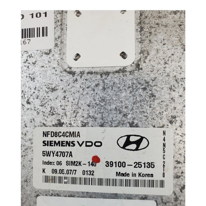 ✅ 06-08 Hyundai Sonata 2.4L Engine Control Module ECM Computer 39100-25135