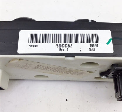 ✅08-10 Jeep Dodge Dakota Manual AC Temperature Heater Control OEM P55057078AB