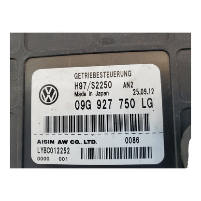 Transmission Control Module Fits 12-14 VW BEETLE 09G 927 750 LG 09G927750LG