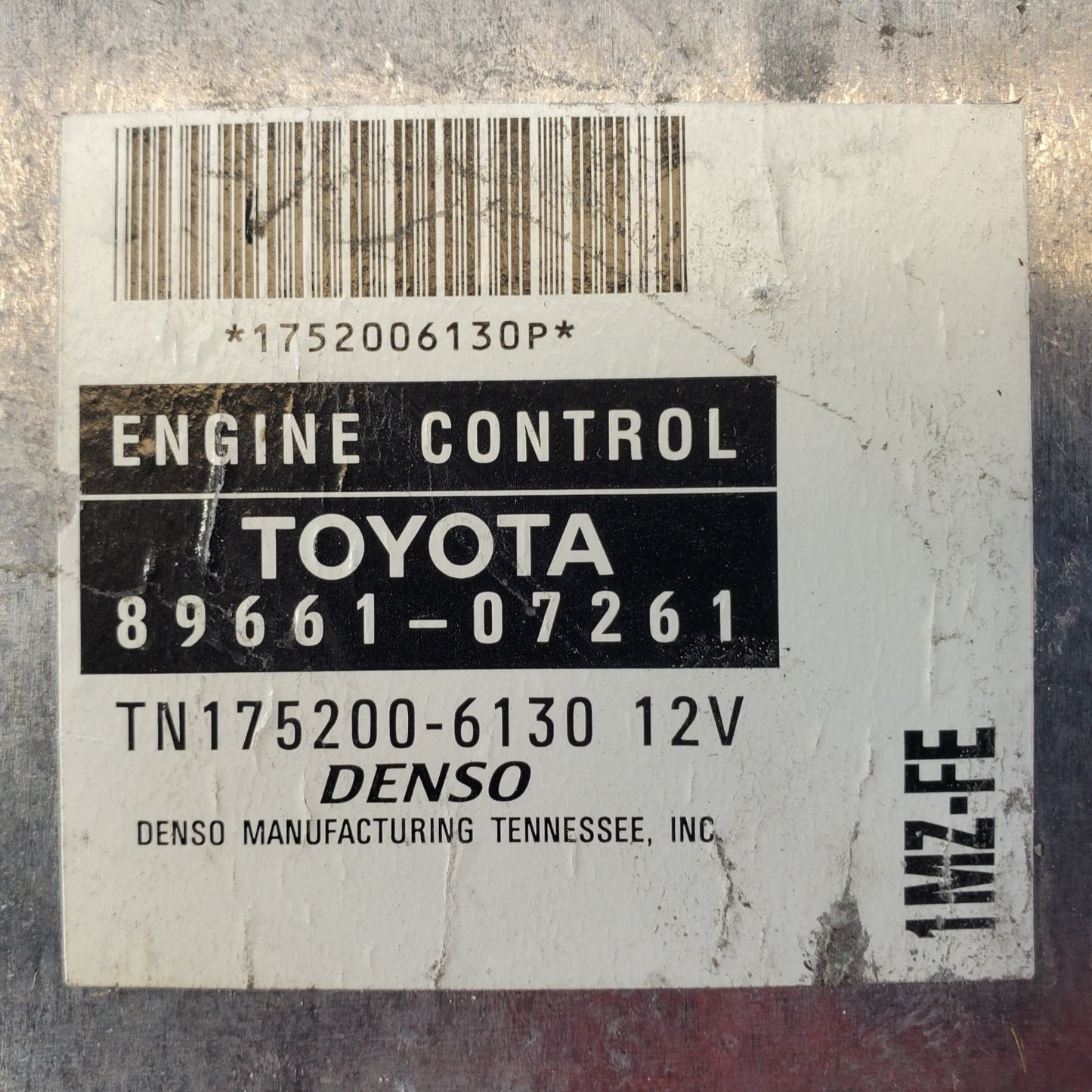 00 01 Toyota Avalon Engine Control Module Computer ECM ECU Unit 8966107261