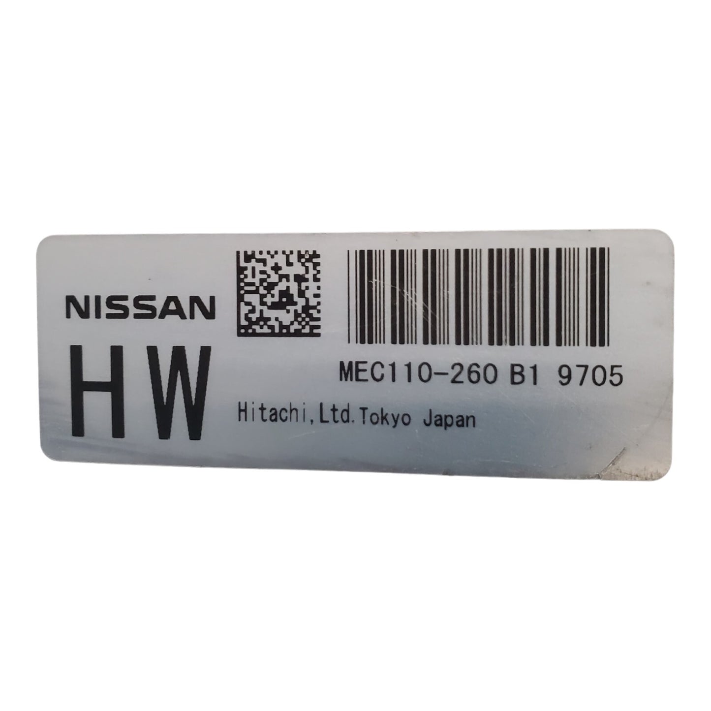 ✅2009 ALTIMA Engine ECM Electronic Control Module MEC110-260 B1 MEC110260B1