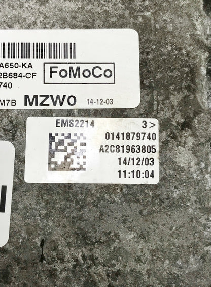 ✅ 15 Ford Fiesta A/T 1.6 Engine Control Module ECM Computer F2BA-12A650-KA