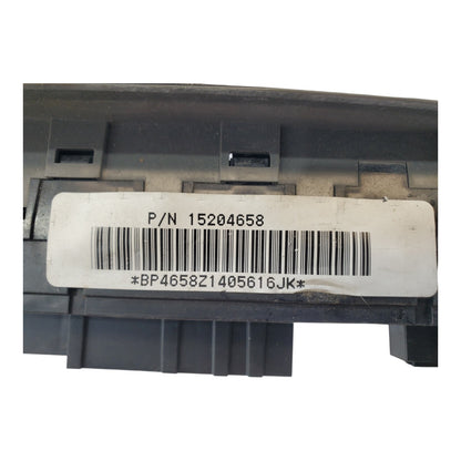 02-05 Envoy Trailblazer Master Driver Window Switch Grey Gray Bezel OEM 15204658