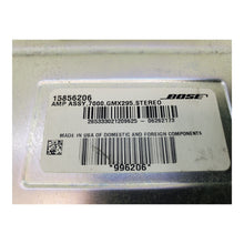 05-11 CADILLAC STS BOSE AMPLIFIER AUDIO AMP STEREO MODULE 15856206 OEM